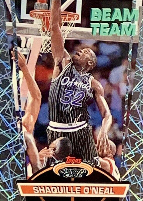 Shaquille O'Neal 1992-93 Stadium Club Beam Team #21 Beam Team